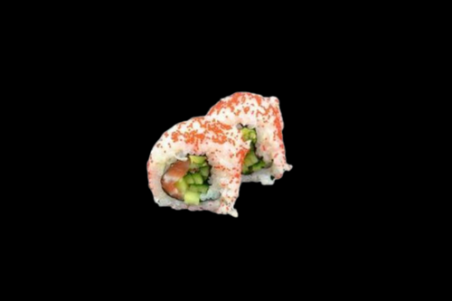 411. Masago roll saumon-avocat 8pcs